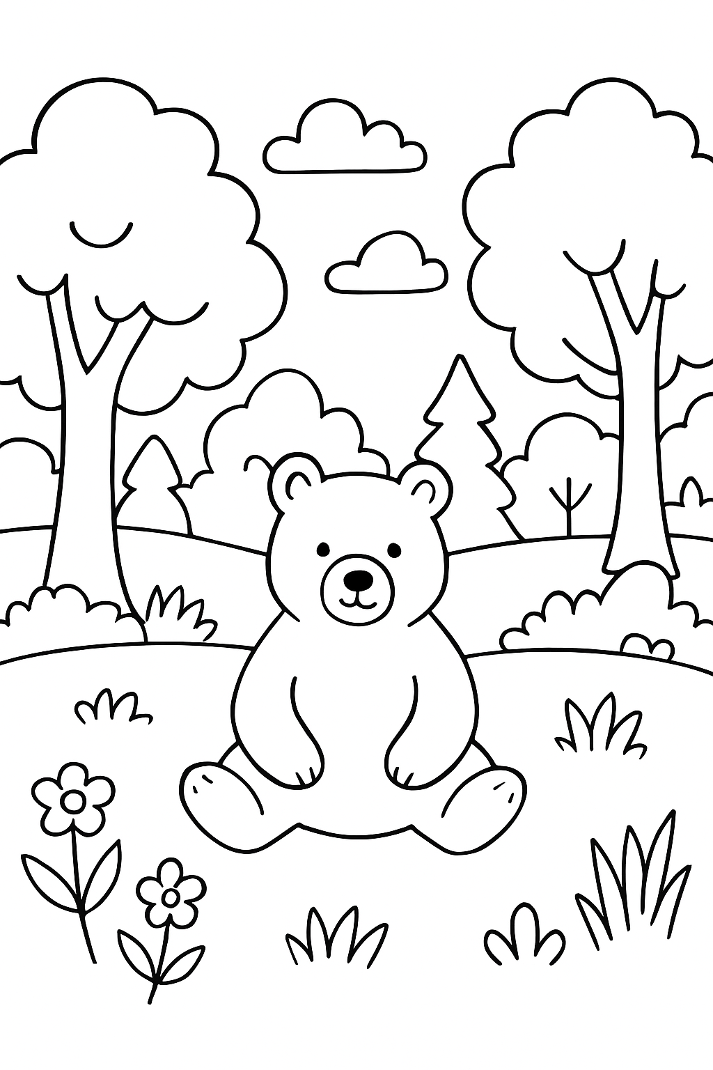 Bolo para colorir 13