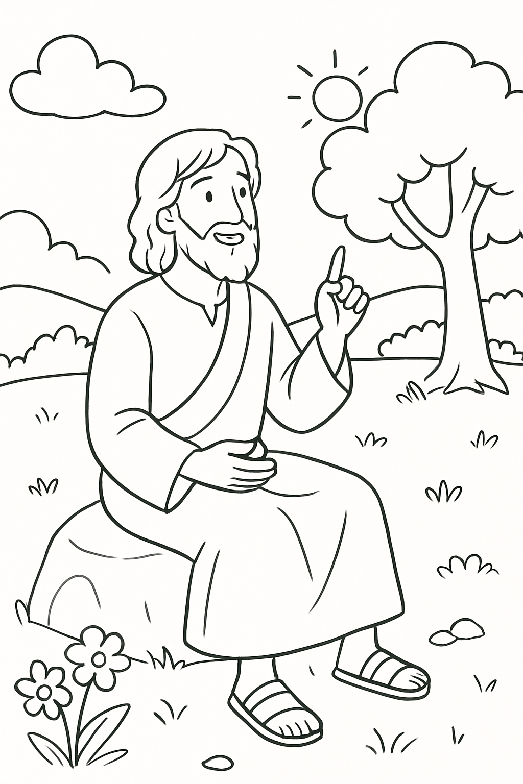 Bíblicos para colorir 08