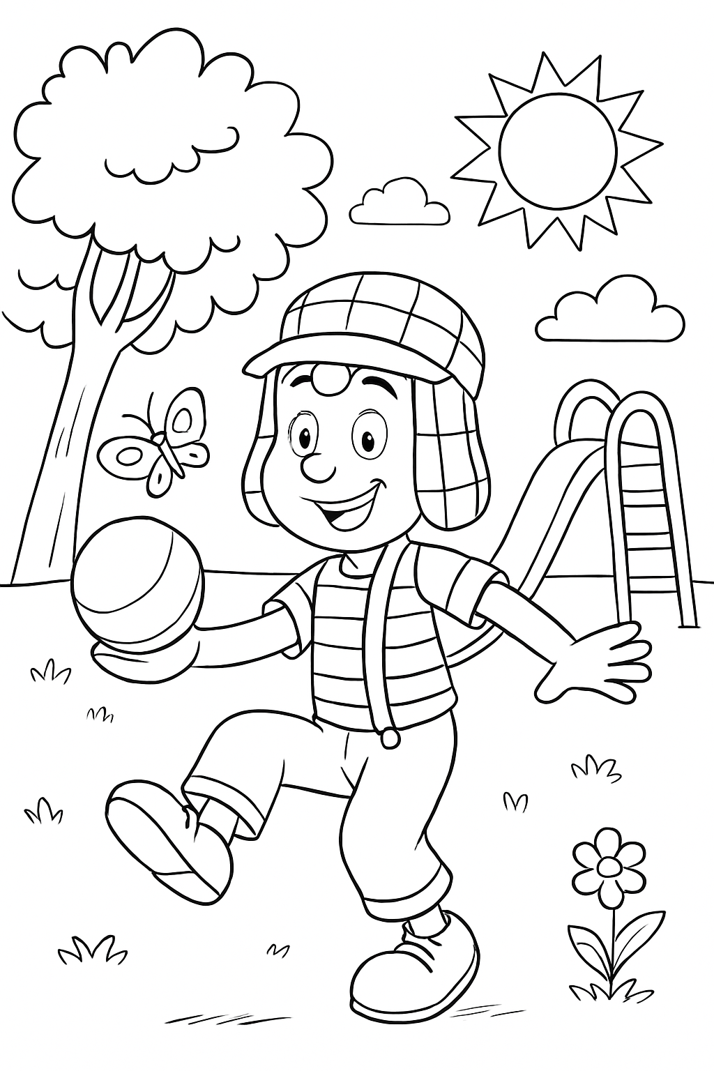 Chaves para colorir 14