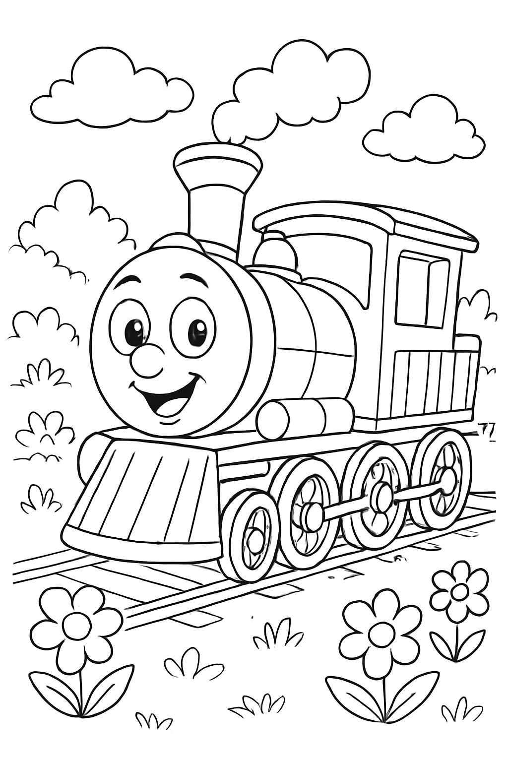 Carreta Furacão para colorir 12