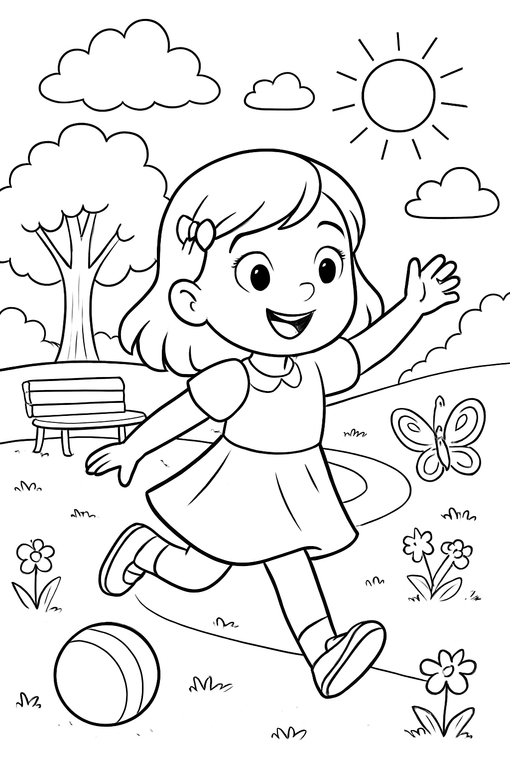 Anya para colorir 03