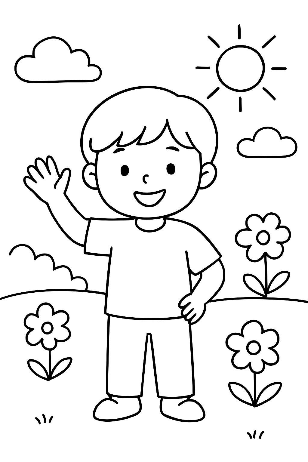 BTS para colorir 01
