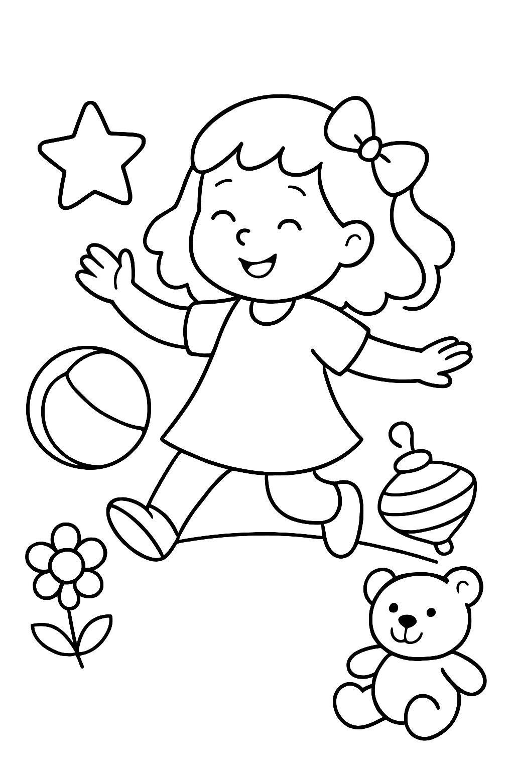 Bala para colorir 07