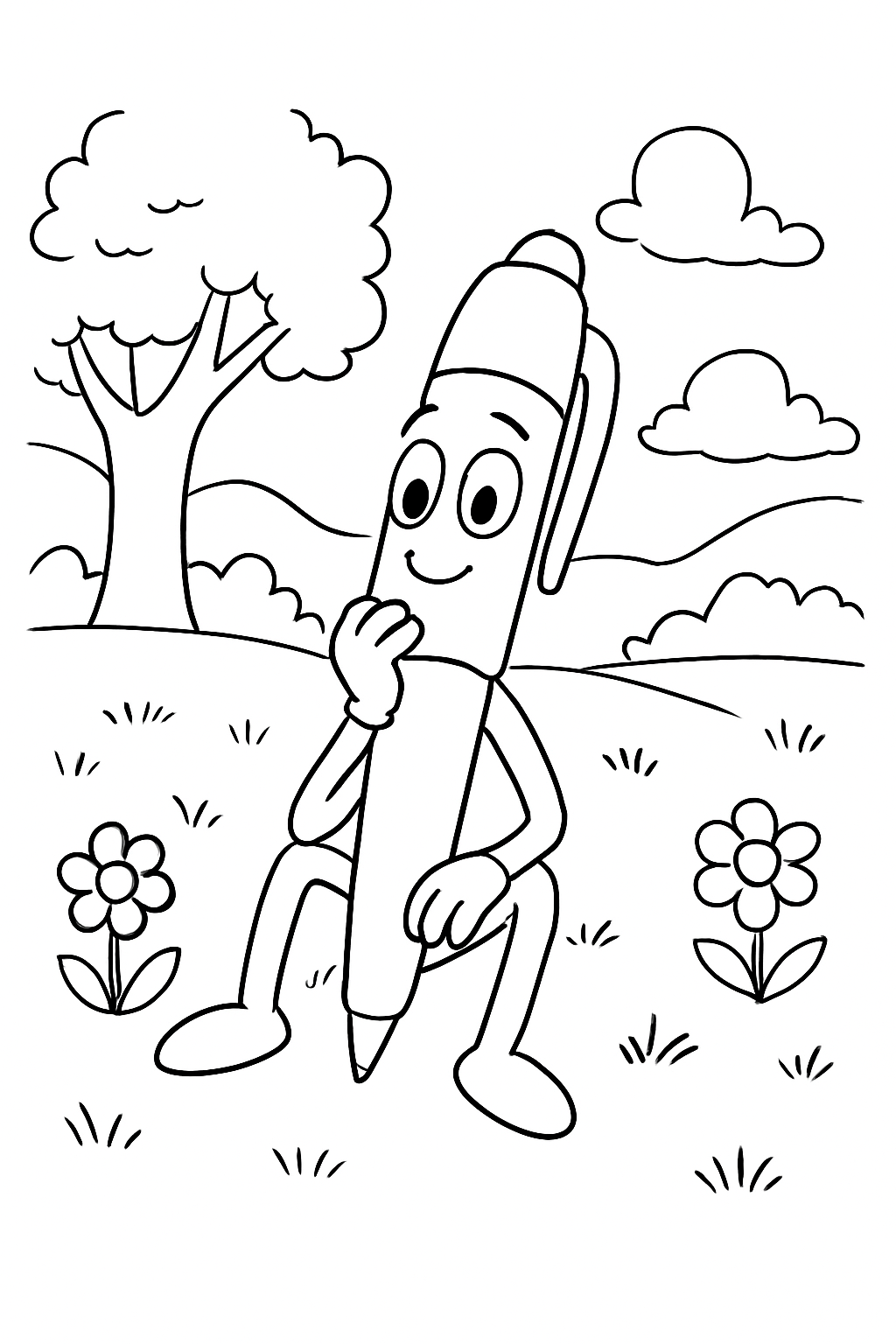 Caneta para colorir 08
