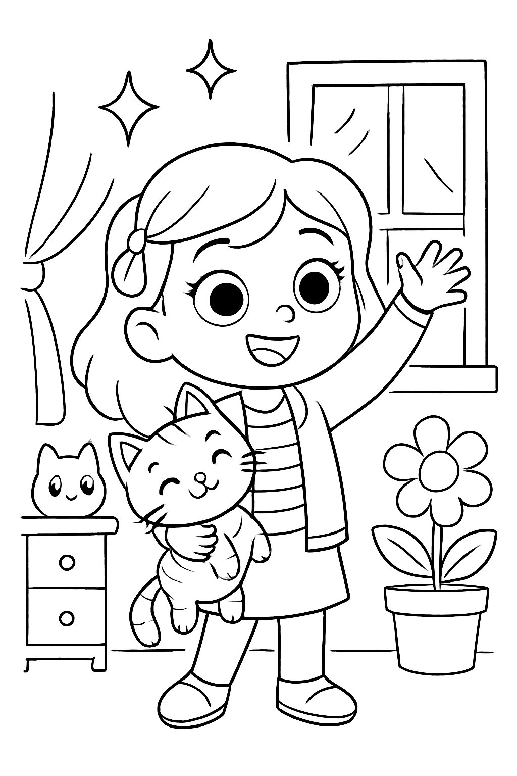 A Casa Mágica da Gabby para colorir 09