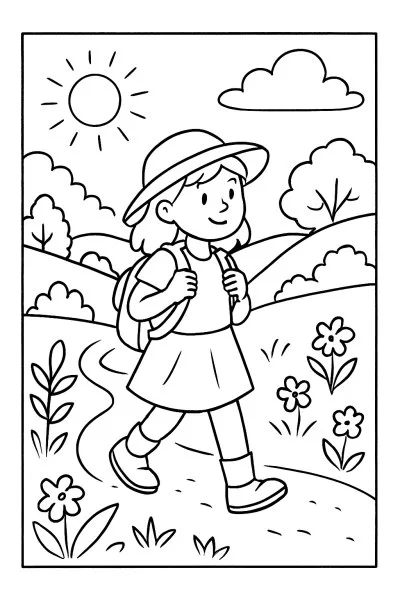 Natureza para colorir 06