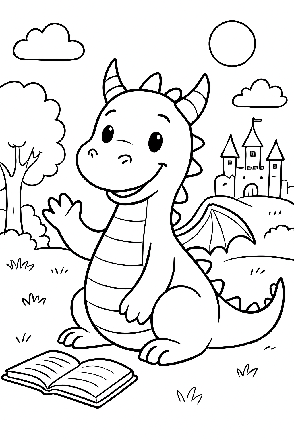 Banguela para colorir 05