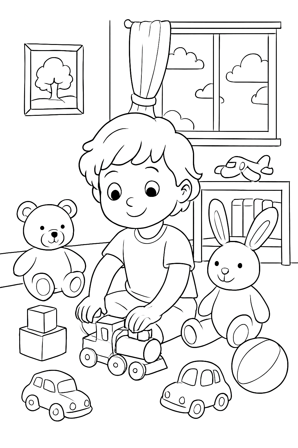 Brinquedos para colorir 15