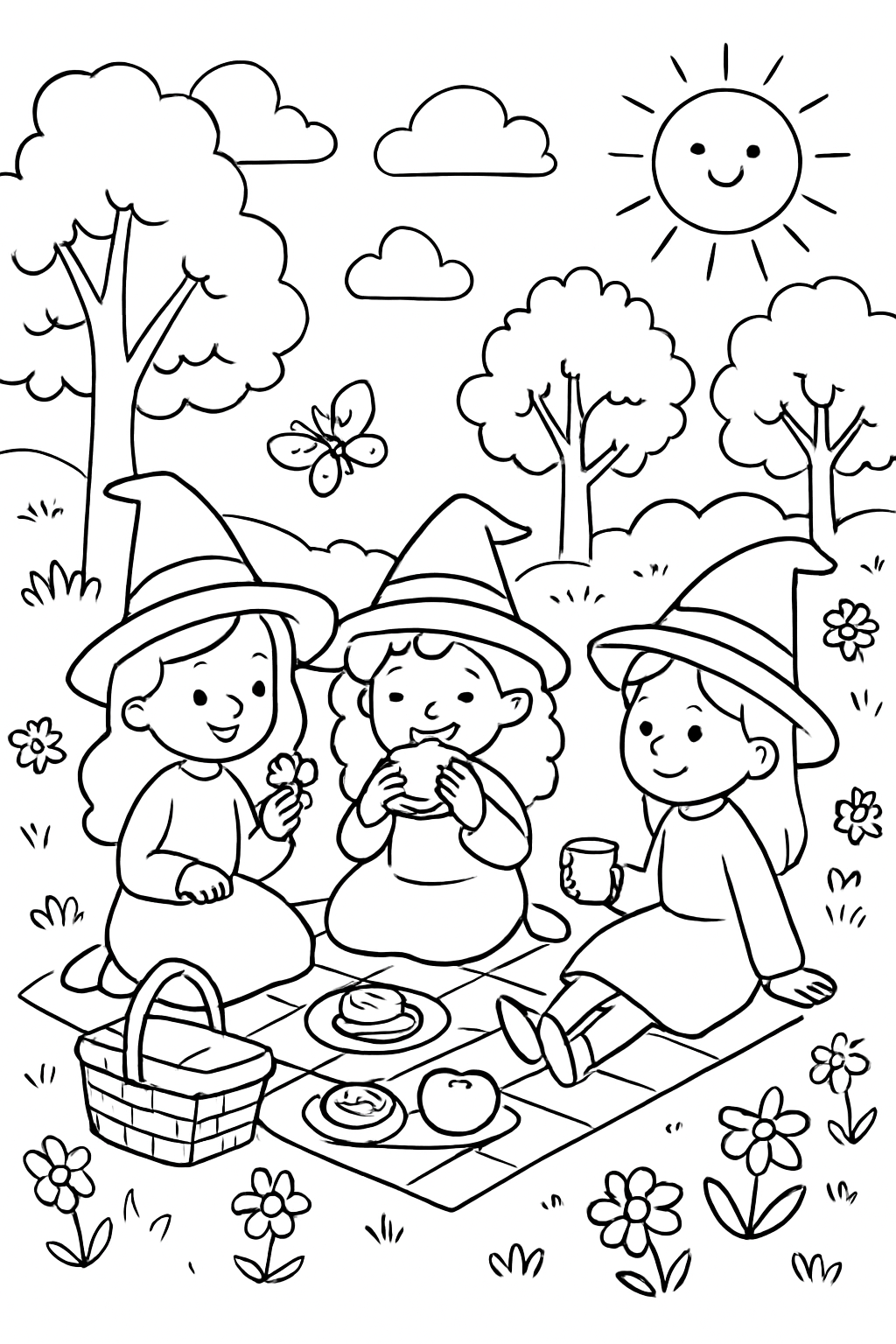 Bruxas para colorir 03