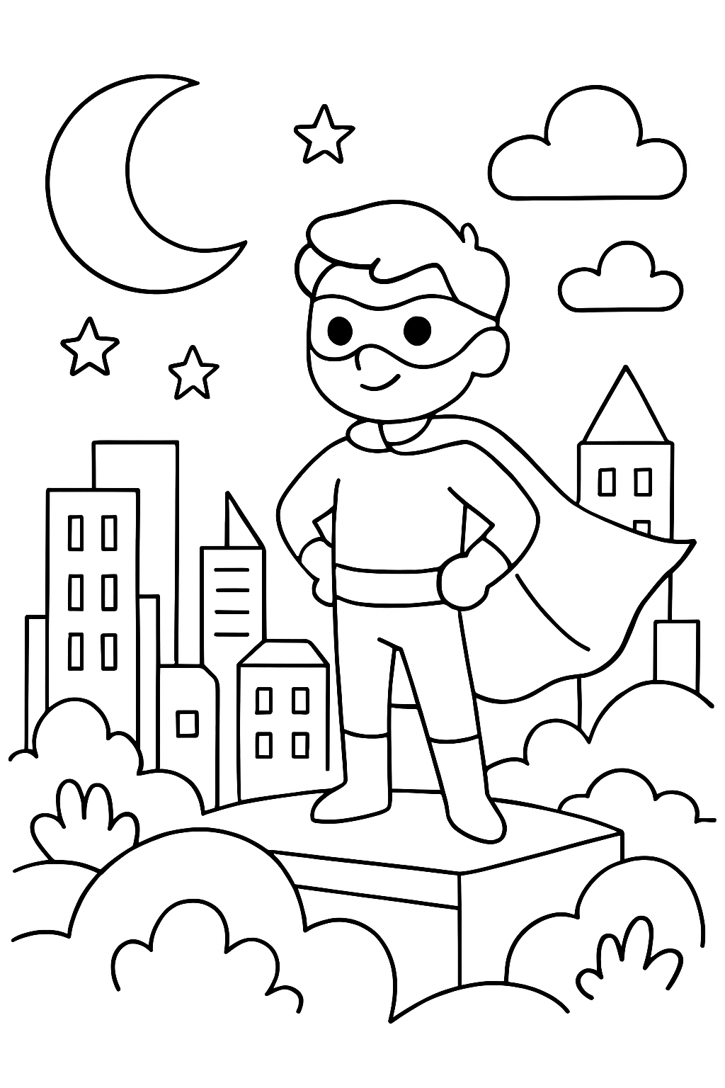 Batman para colorir 10