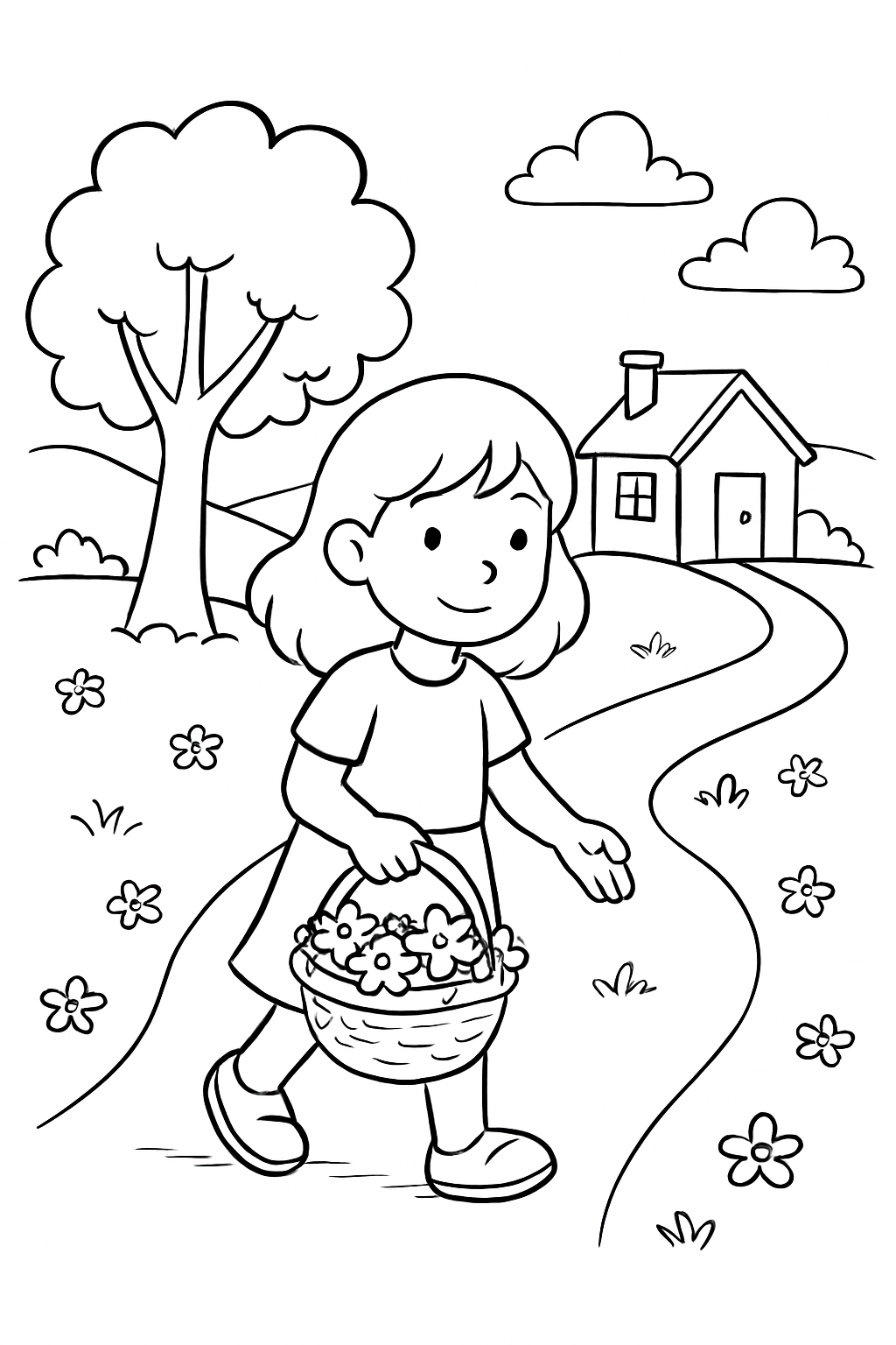 Casas para colorir 11