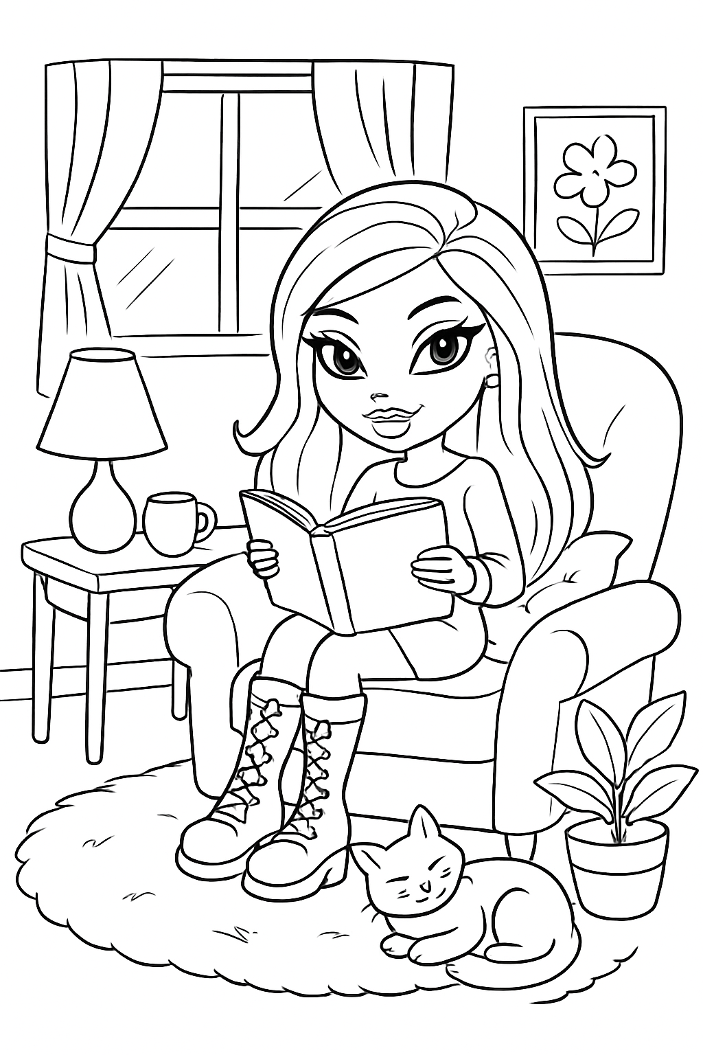 Bratz para colorir 15