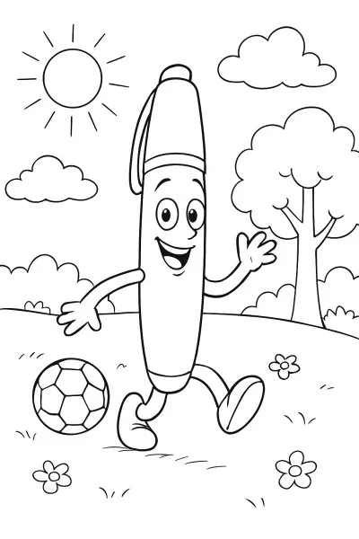 Caneta para colorir 14