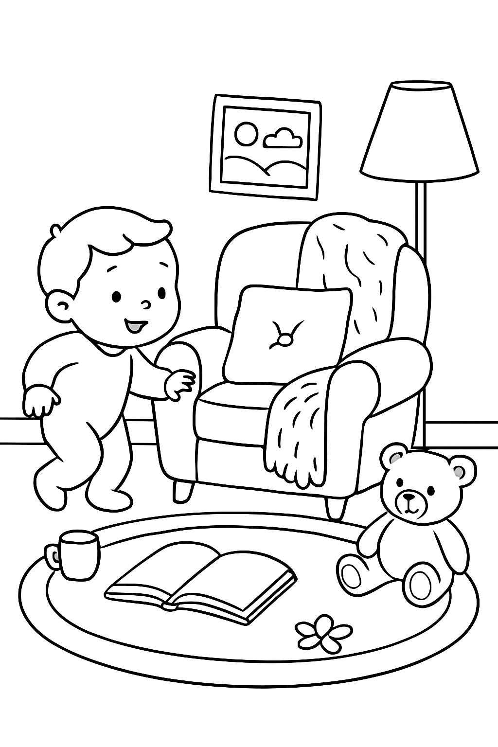 Bebefinn para colorir 15
