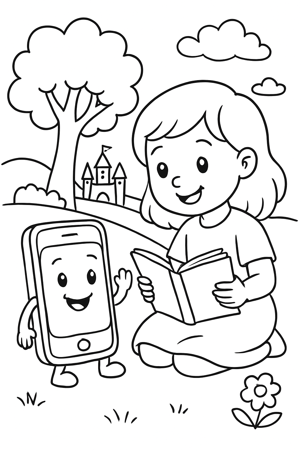 Celular para colorir 05