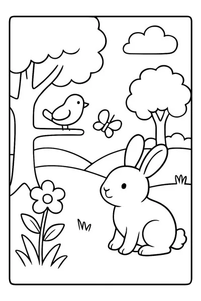 Cadeia Alimentar para colorir 13