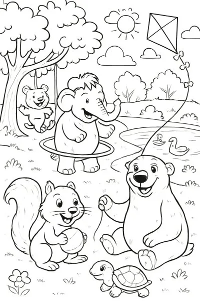 A Era do Gelo para colorir 14