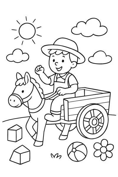 Carretas para colorir 07