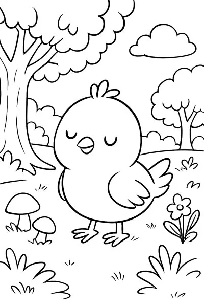 Bombombini Gusini para colorir 02