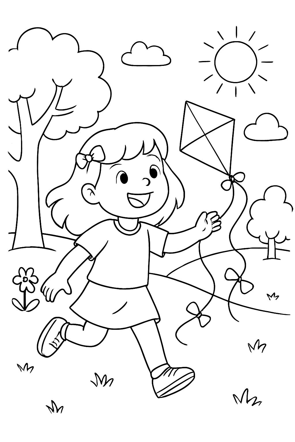 Bandeirinha para colorir 14