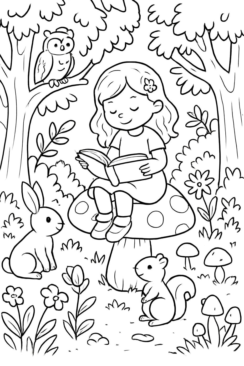 Fantasia e Contos para colorir 13