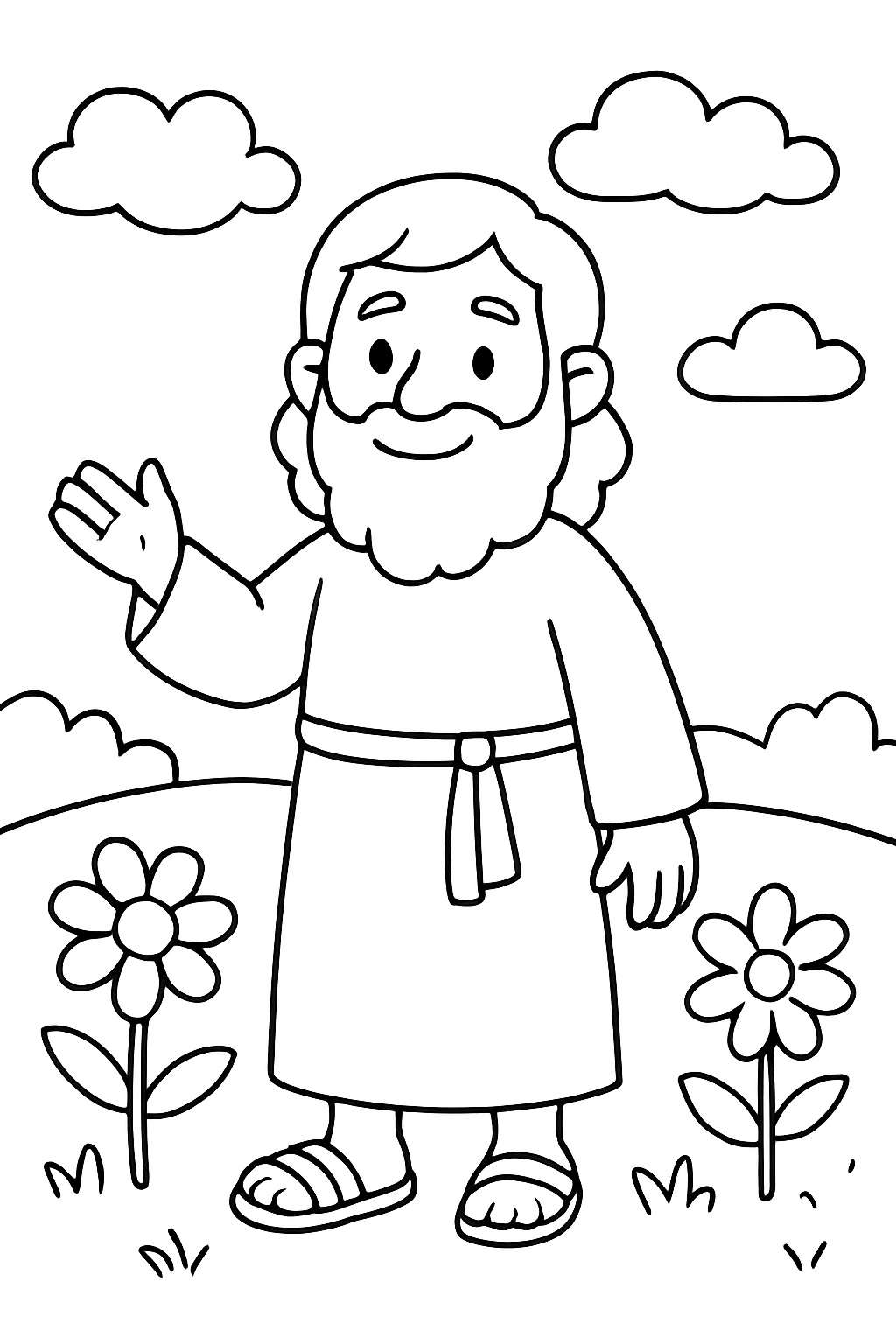 Bíblicos para colorir 01