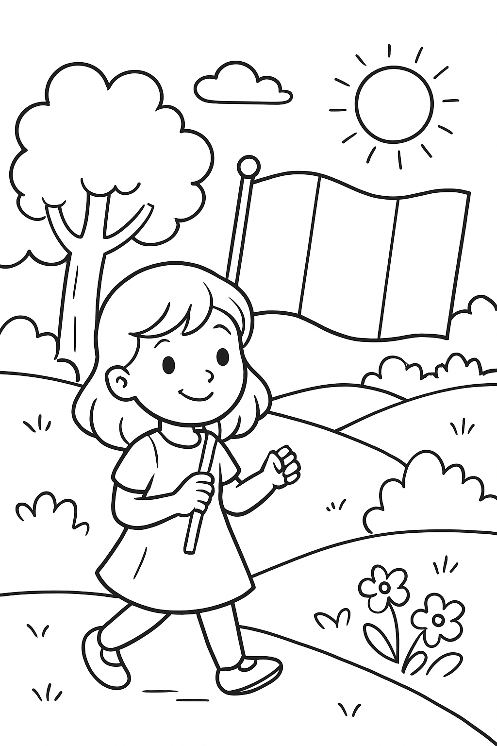Bandeira da França para colorir 11