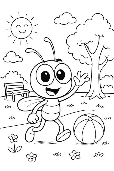 Bob Zoom para colorir 03