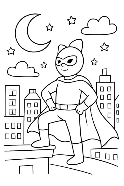 Batman para colorir 11