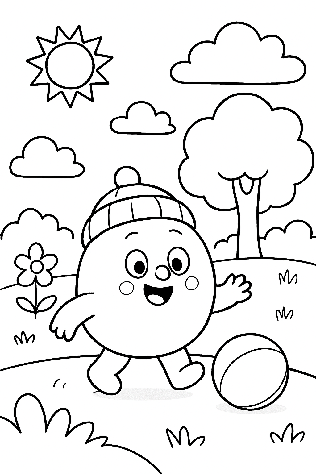 Bombombini Gusini para colorir 14