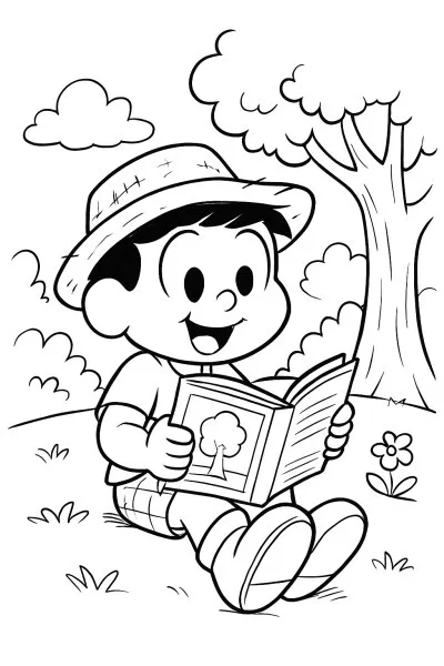 Chico Bento para colorir 05