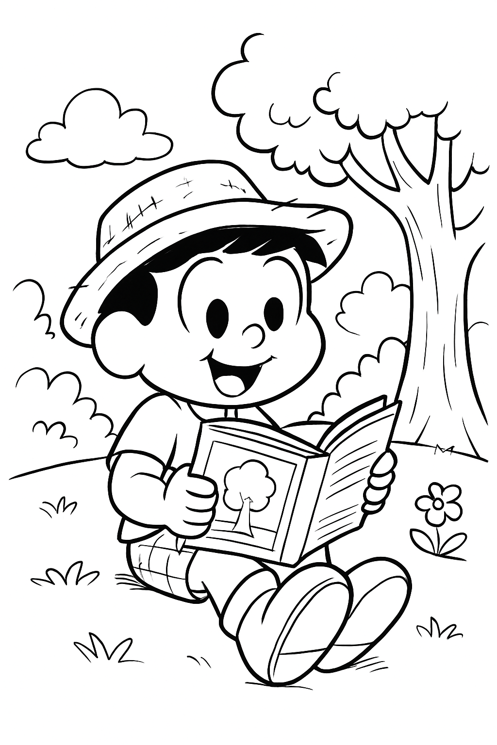 Chico Bento para colorir 05