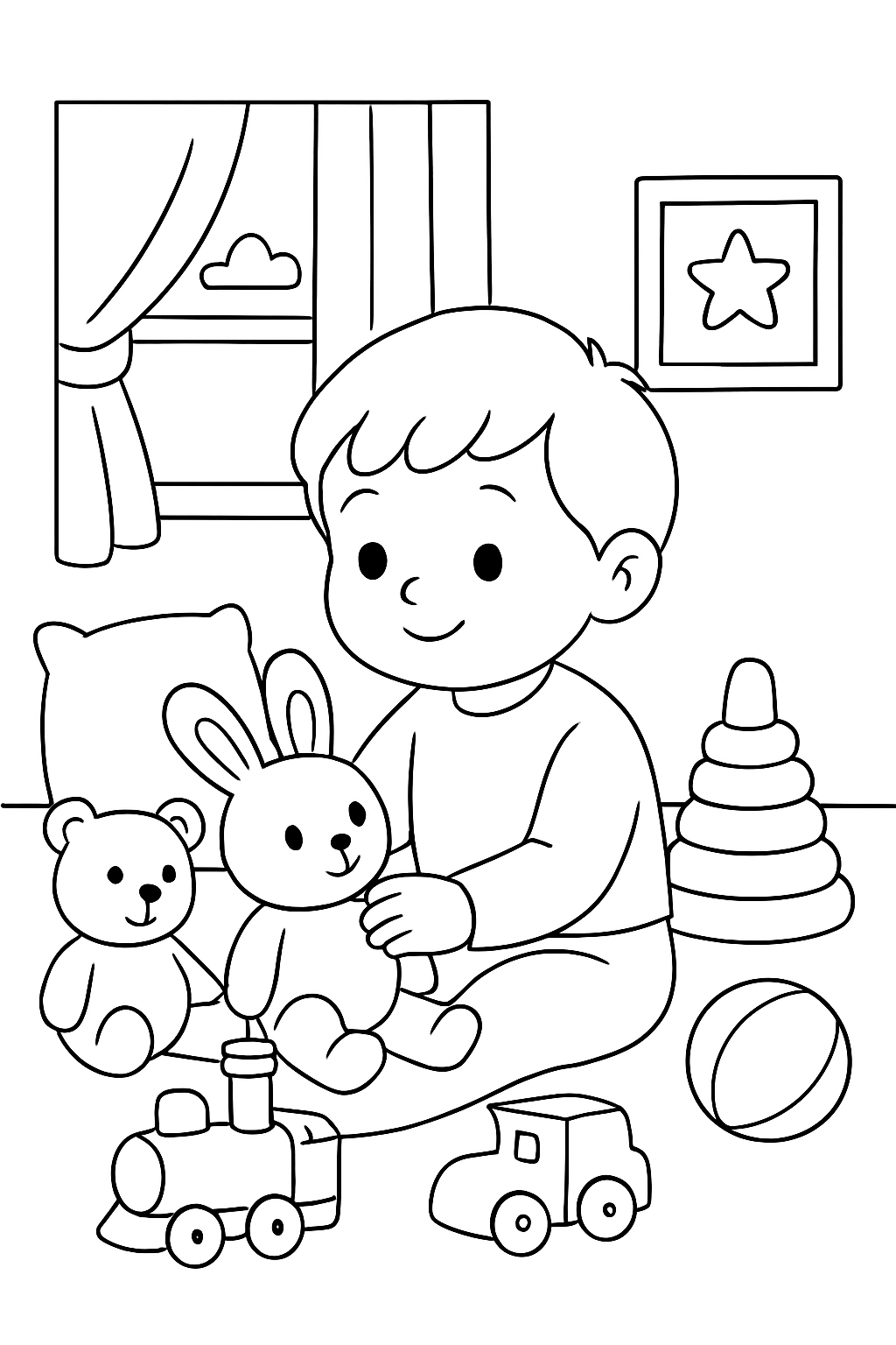 Brinquedos para colorir 04