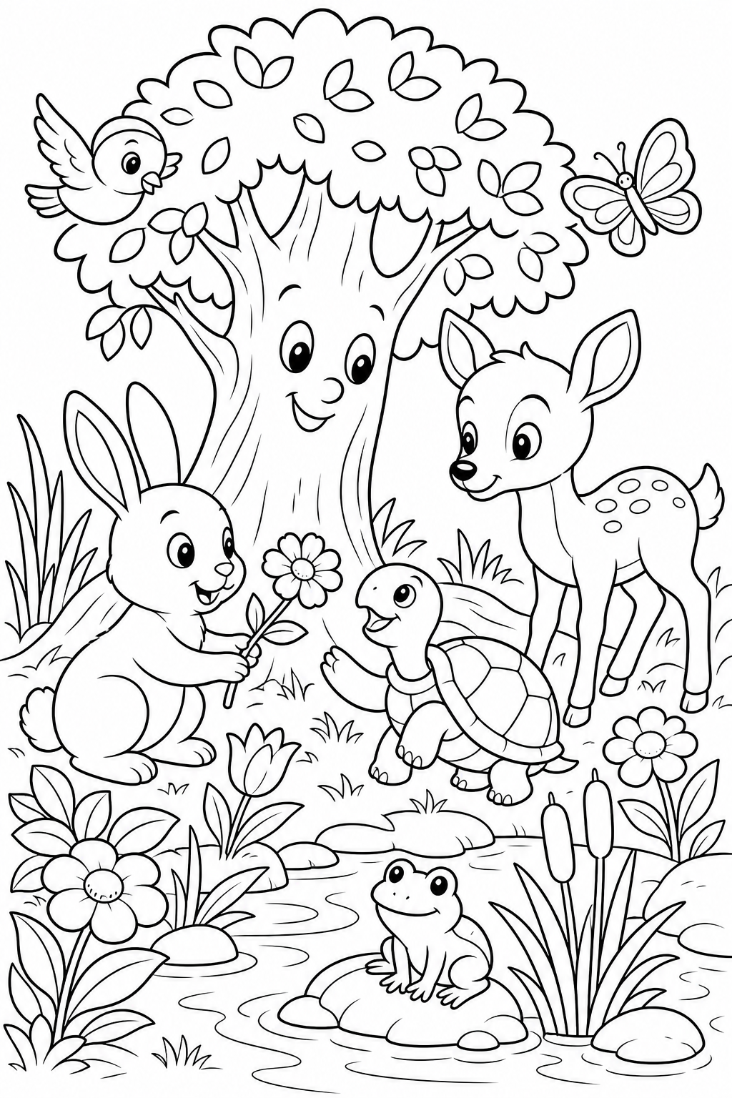 Natureza para colorir 05
