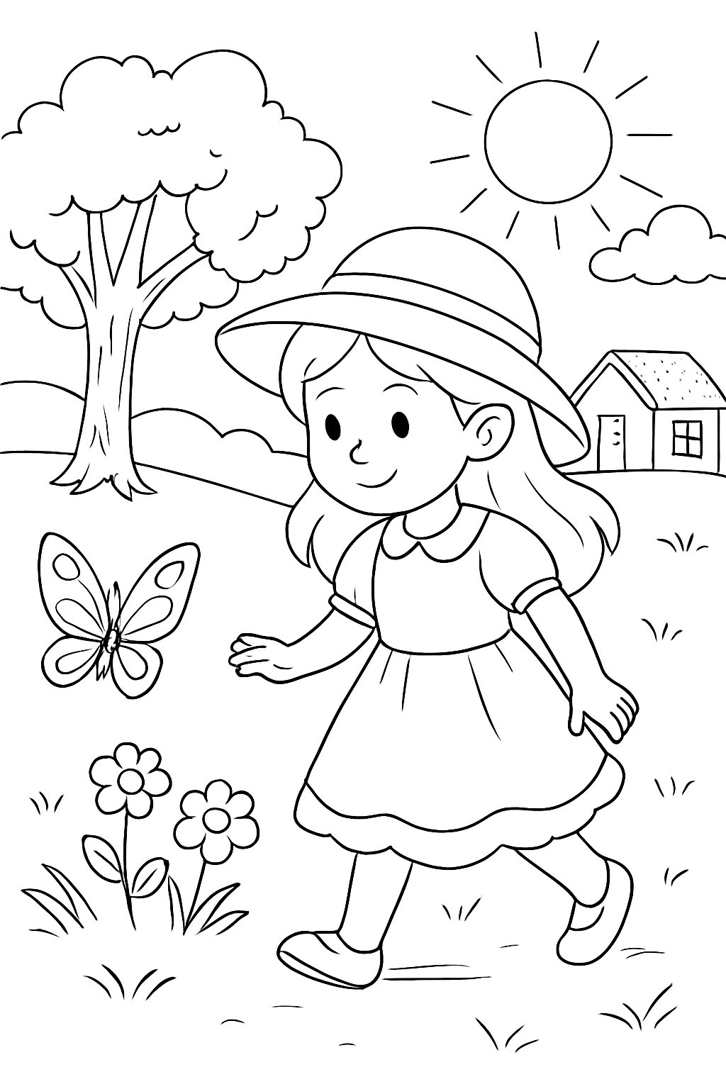 Bonecas para colorir 11