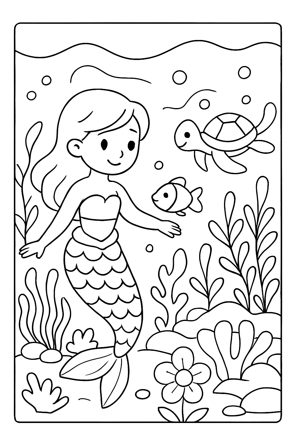 Ariel para colorir 04