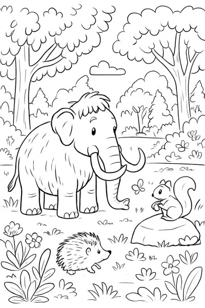 A Era do Gelo para colorir 13