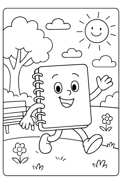 Caderno para colorir 14