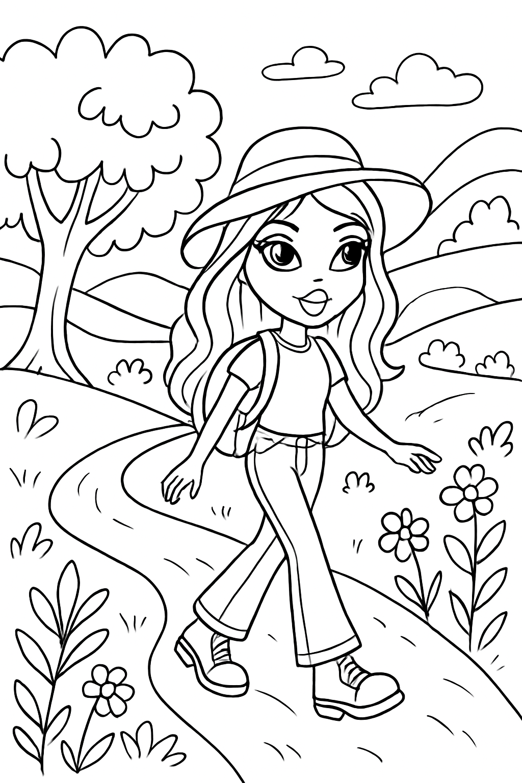 Bratz para colorir 06