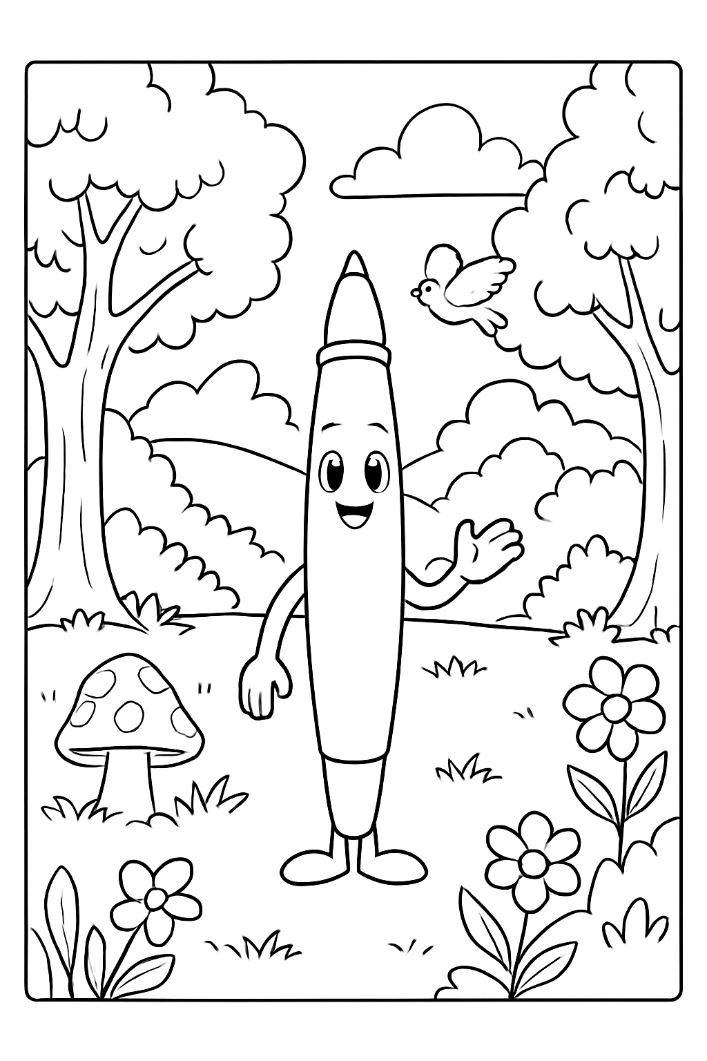 Caneta para colorir 02