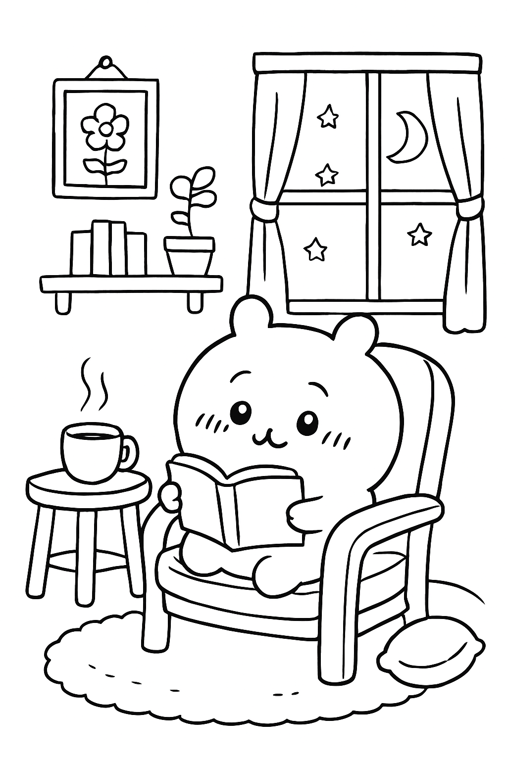 Chiikawa para colorir 15
