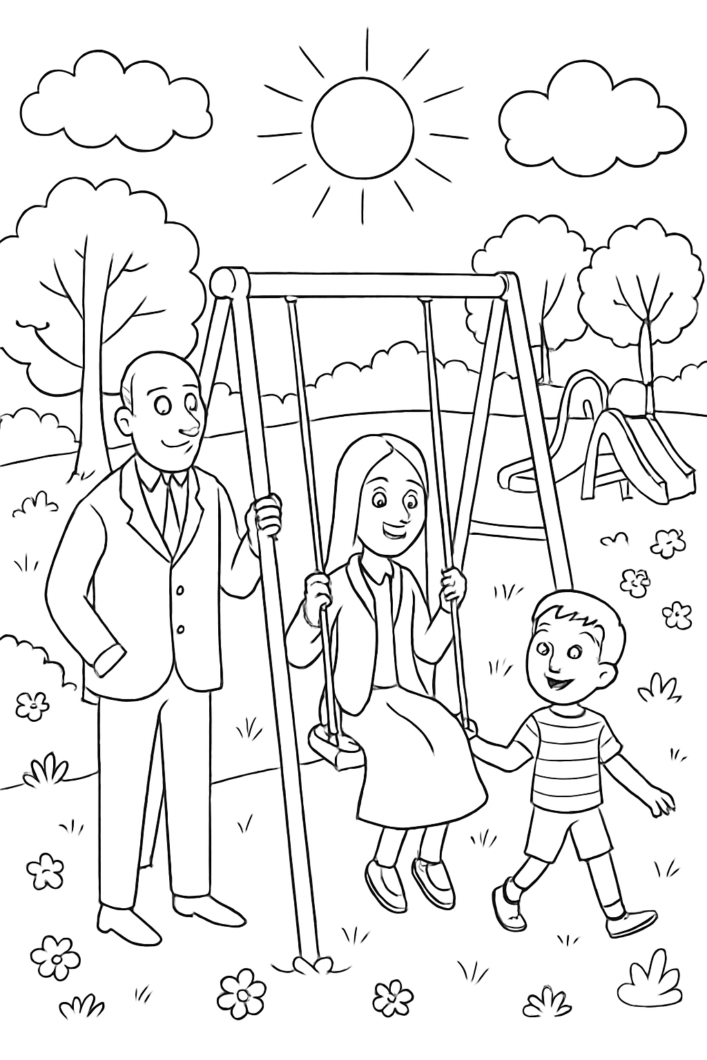A Família Addams para colorir 14