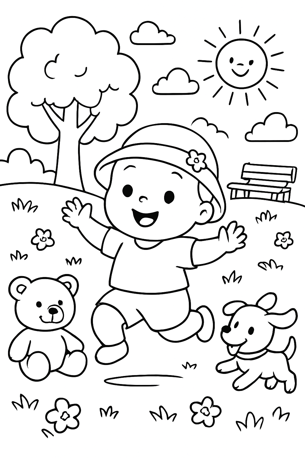 Bebefinn para colorir 03