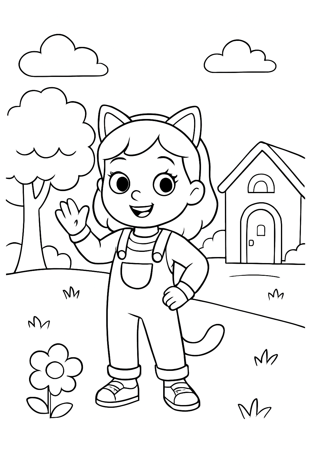 A Casa Mágica da Gabby para colorir 08