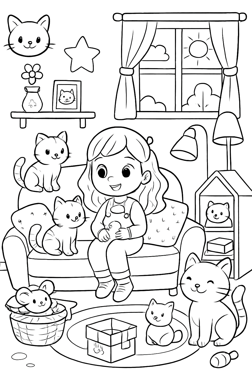 A Casa Mágica da Gabby para colorir 15