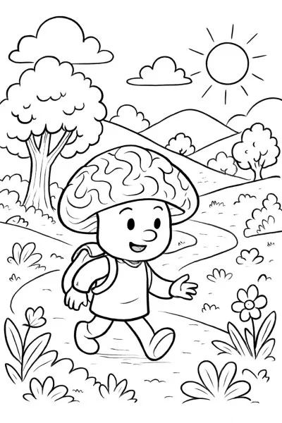 Brainrot para colorir 06