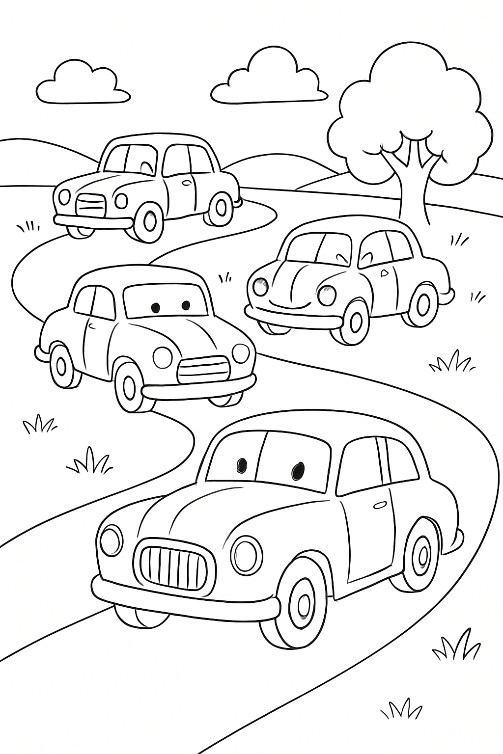 Carros para colorir 08