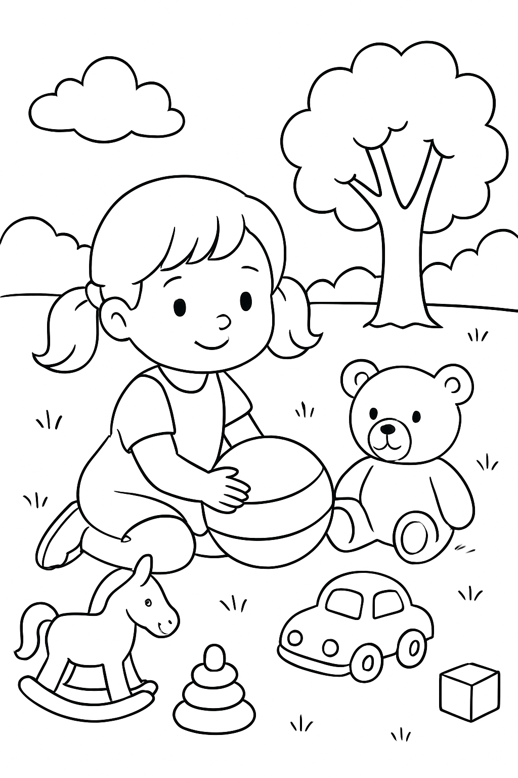 Brinquedos para colorir 08