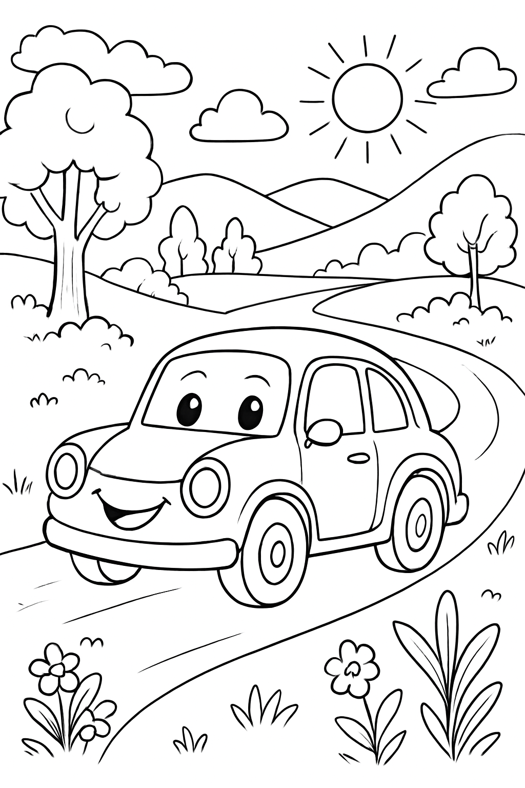 Carros para colorir 06