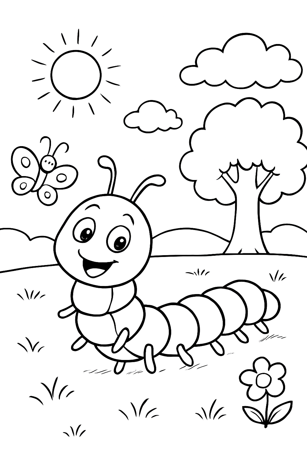 Centopeia para colorir 14